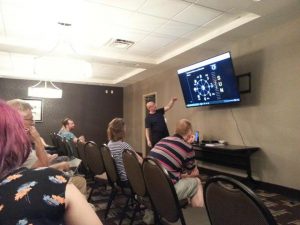 Pic 4 - Lecture from Lee Sproats