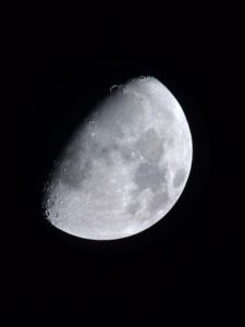 The moon (photo by Cath Adams)