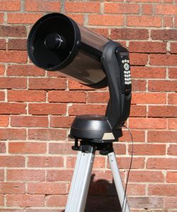 Celestron NexStar 8i end view
