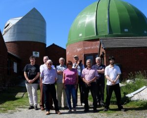 Members of WolvAS at Spaceguard