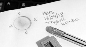 Mars observation log