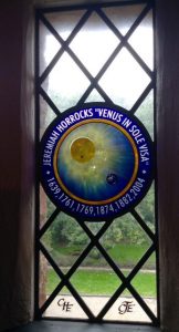 Commemorative window in Carr House