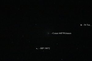 Comet Wirtanen 16/17th Dec - 1