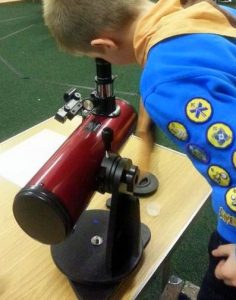 Learning to use a telescope