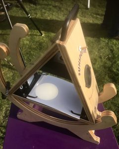 Linda's Sunspotter telescope
