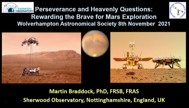 Martin Braddock - Perseverance and Heavenly Questions