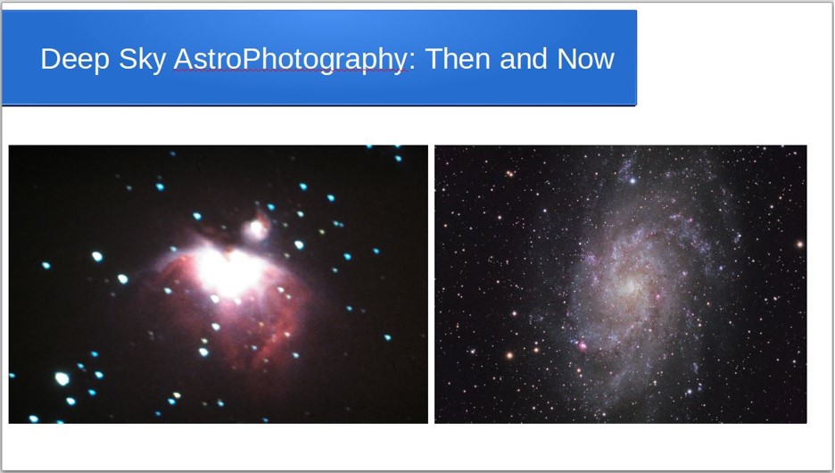 Steve Clifton - Astrophotography then and now