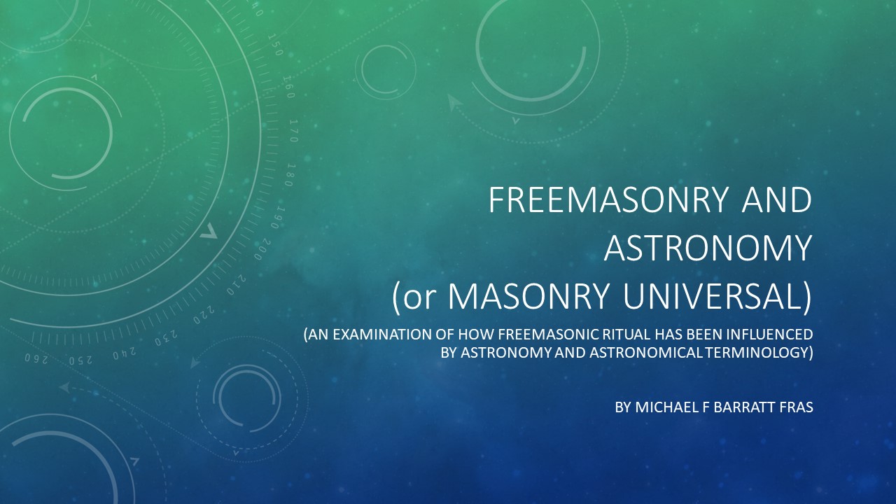 Freemasonry & Astronomy