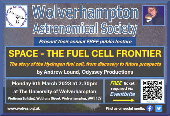 Andrew Lound talk on Space, the fuel cell frontier