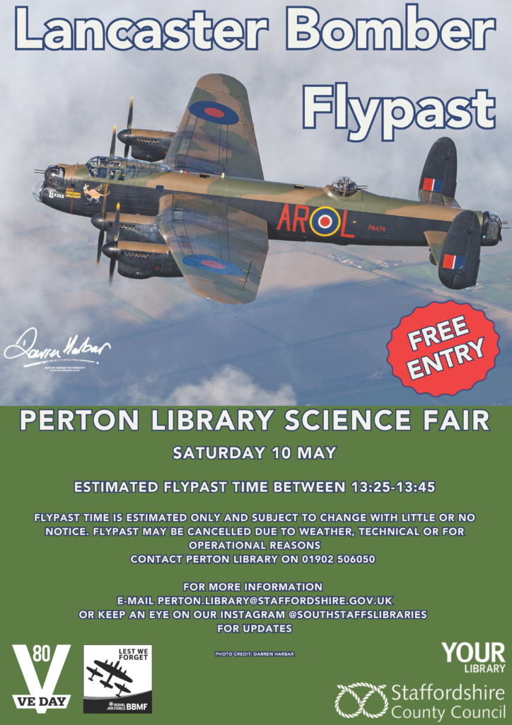 Perton Library Science Fair poster